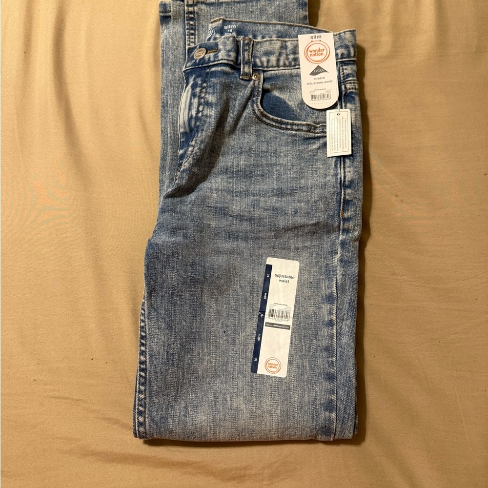 Wonder Nation Kids Blue Jeans